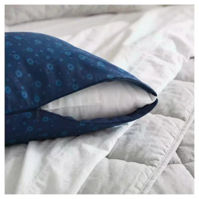 Mammoet Kussensloop TPU coating Ease 60 x 70 cm - blauw - 100% polyester