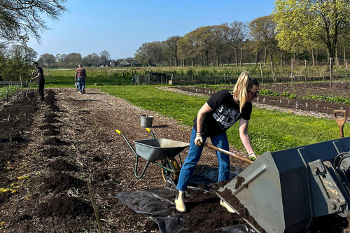 Samen de handen uit de mouwen bij regeneratieve boerderij ’t Gagel