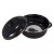 Braadpan 24 cm 3.7 l Zwart Emaille