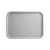Tray Olympia 45 x 35 cm Polypropylene Stackable Gray