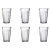 Duralex Verre à long drink « Picardie » 1030A, 50 cl, en verre trempé 