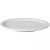 Mammoet plate narrow rim Budgetline 24 cm Porcelain White