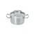 Casserole avec couvercle « Kitchen-line », 24 cm, 6,5 litres, 18/10 argenté
