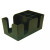 Bar Professional Table organizer Caddy 6-vaks 15 x 24 x 11 cm Polyethyleen Zwart
