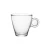 Rocco Bormioli Tasse à cappuccino « Easy Bar », 22 cl, verre trempé