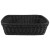 Saleen Korb 40 x 32 x 10 cm Kunststoff Schwarz