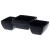 Truyts 3-compartment Bowl Melamine 14 x 6 cm Melamine Black