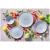 Palmer Teller Light Blue Sea 28,5 cm Steingut Blau