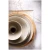 Palmer Schaal Aurora 15 cm 57 cl Stoneware Grijs