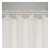 Douchegordijn Madeira 120 x 200 cm Polyester Wit 