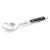 Tischlöffel Bistro cm Edelstahl Schwarz Silber