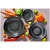 Palmer Deep Coupe Plate Metallic 26 cm Stoneware Silver
