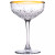 Pasabahce Champagne Coupe Timeless 25.5 cl Glass Gold