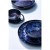 Palmer Schaal Bama Blue 15 cm 65 cl Stoneware Blauw