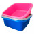 Spültopf 36 x 36 x 14,5 cm 12 Liter Kunststoff 3-farbig
