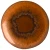 Palmer Teller Cecil 27 cm Steingut Braun