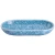 Colori Del Sud Plate Cazorla Oval 20 x 11.5 cm Earthenware Blue