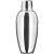 Barprofessional Shaker Cobbler 50 cl Edelstahl Silber