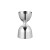 Bar Professional Barmaatje Bell Jigger Tools 3/6 cl RVS Zilver