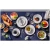 Maastricht Porselein Bord Coupe Aqua Mineralis 18 cm Wit
