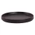 Maastricht Porselein Assiette « Cafe » Noir 21 cm, noire