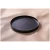 Maastricht Porselein Assiette « Cafe » Noir 26 cm, noire