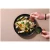 Maastricht Porselein Assiette « Cafe » Noir 26 cm, noire