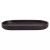 Maastricht Porselein Bord Ovaal Cafe Noir 22 x 11 cm Zwart