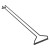 Bar Professional Glazenrek Racks 40 x 11 cm Staal Zwart 