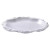 Maastricht Porselein plate Calcaire 25 cm White 