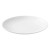 Maastricht Porselein Bord coupe Blanc De Blancs 15 cm Wit