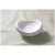 Maastricht Porselein Plat « Calcaire » 20 x 18 cm Blanc 