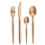 Amefa Pastry Fork 1114 Soprano 15 cm 18/0 Copper