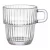 Rocco Bormioli Tasse à café Barshine 25 cl en verre trempé