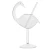 Verre à cocktail Barprofessional Flamingo 17 cl en borosilicate