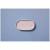 Palmer plate Coco 20.5 x 11.5 cm Porcelain Pink