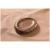 Maastricht Porselein Assiette « Calcaire », 17,5 x 14,3 cm, bronze
