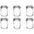 Rocco Bormioli Weckpot Fido 1 l 6 stuk(s)