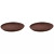 Palmer Bord Bama Copper 27 cm Koper Stoneware 2 stuk(s)