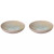Palmer Bord diep Light Blue Sea 22 cm Blauw Wit Stoneware 2 stuk(s)