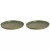Palmer Bord Sandy Loam 28 cm Groen Stoneware 2 stuk(s)
