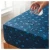 Mammoet Fitted Sheet TPU coating Ease 90 x 200 x 17-20 cm - blue - 100% polyester