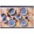 Bord Azure Vintage 22 cm