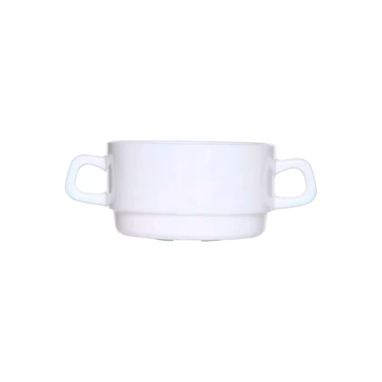 Arcoroc Soup Bowl Restaurant Wit cl White 
