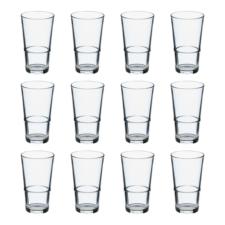 Mammoet Bierglas Budgetline Amsterdam stapelbar 34 cl Glas Mammoet Bierglas Budgetline Amsterdam stapelbar 34 cl Glas