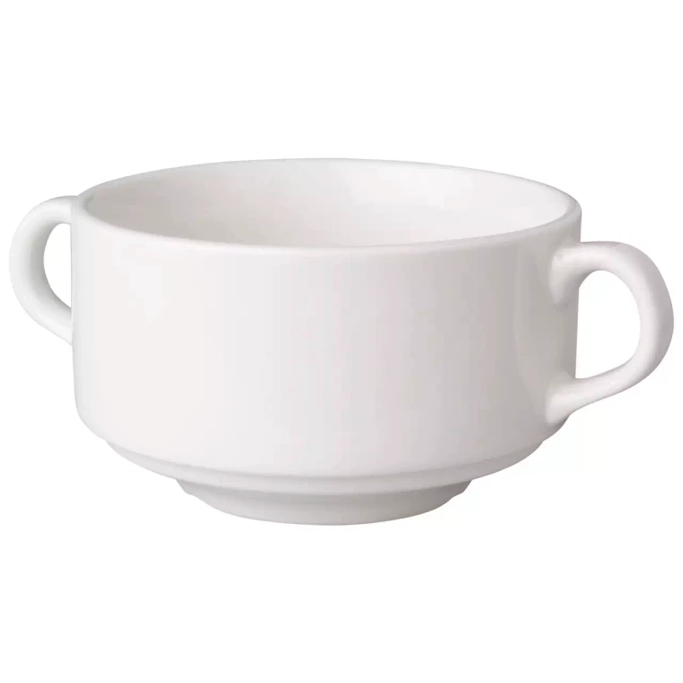 Mammoet Soup Bowl Budgetline 30 cl Porcelain White 