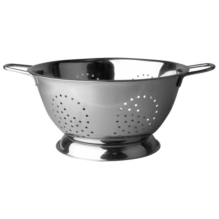 Vergiet 28 cm 18/10 Zilver