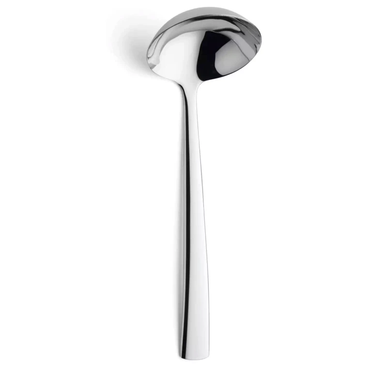 Cuillère à sauce Amefa 1923 « Moderno », 18,5 cm, 18/10 argent 
