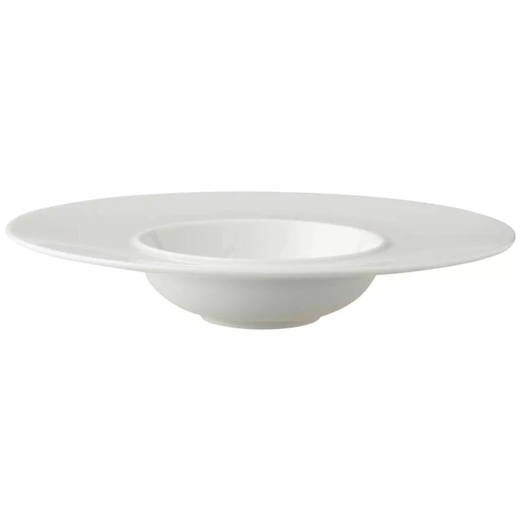 Palmer Assiette à tarte « White Delight », 24 cm, porcelaine blanche
