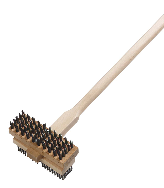 Carlisle Grill Brush King 122 cm Wood
